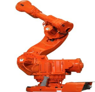 ABB robot working in a production environment